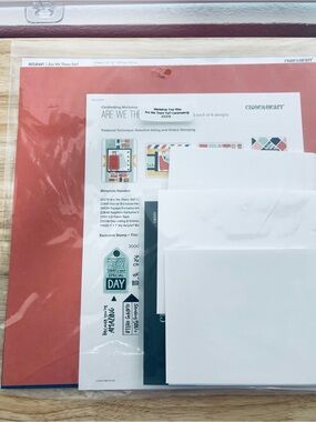 NWT Close to My Heart Are We There Yet Card Making Kit with Stamps and Thin Cuts